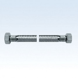 Wąż Hydrauliczny 40 cm 1/2x3/8 z Oplotem Stalowym