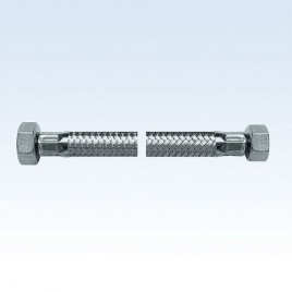 Wąż hydrauliczny w oplocie stalowym 40 cm 1/2x3/8 Nakrętny P68V