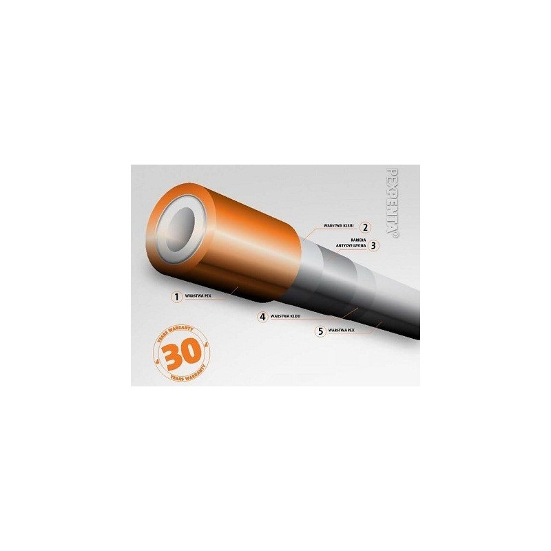 Rura Purmo PexPenta PE-Xc 16x2 240m FBAXC5C162024000 Rura Purmo PexPenta PE-Xc 16x2 240m FBAXC5C162024000