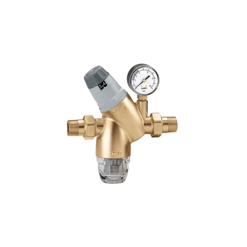 Reduktor ciśnienia Caleffi 3/4 mosiądz z manometrem 535151 Reduktor ciśnienia Caleffi 3/4 mosiądz z manometrem 535151