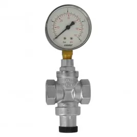 Reduktor-Ciśnienia-FERRO-3/4-1-4-bar-z-Manometrem