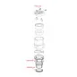 Uszczelka gniazda zaworu spustowego A06 Alcadrain M0020B-ND