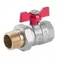 Zawór kulowy 1/2" ze śrubunkiem motylek PERFEXIM PHA-005 Zawór kulowy 1/2" ze śrubunkiem motylek PERFEXIM PHA-005