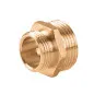 Nypel redukcyjny mosiężny 3/4"x1/2" RUMET (0047)
