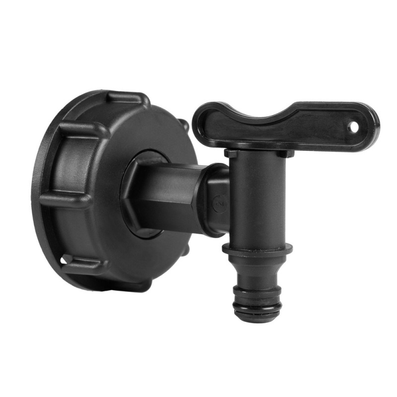 Przyłącze z zaworem do zbiornika IBC 1000L S60x6 Cellfast 52-555