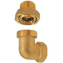 Śrubunek Mosiężny 1/2" Kątowy