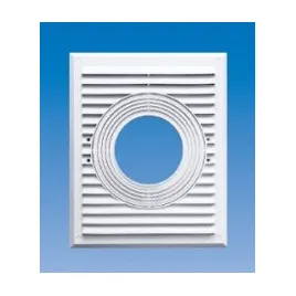 Kratka wentylacyjna do okapu Maxpol 215x265 biała KRA 137