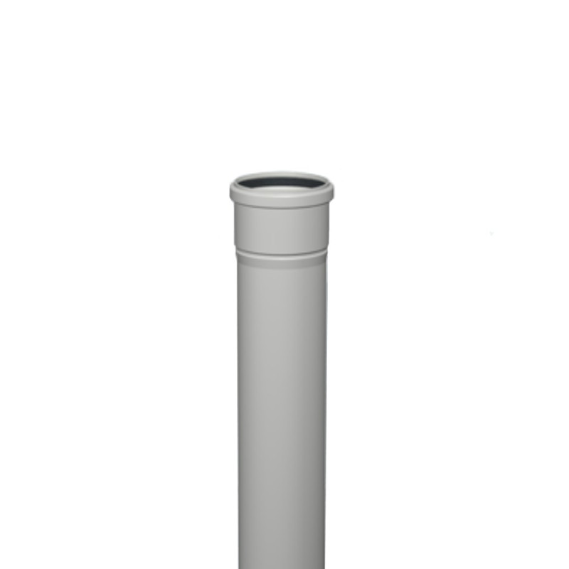 Rura spalinowa jednościenna PP Ø80 500 mm Skoberne 504152 Rura spalinowa jednościenna PP Ø80 500 mm Skoberne 504152