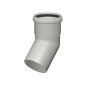Kolano jednościenne PP 80 mm 45° Skoberne 504153