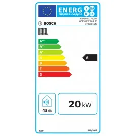 Kocioł gazowy jednofunkcyjny Bosch Condens GC2300iW 20P