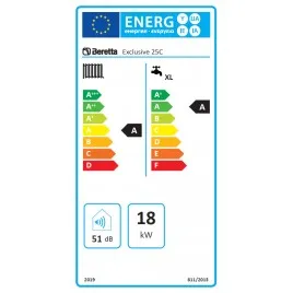 Kocioł gazowy dwufunkcyjny Beretta Exclusive 25 C 18kW