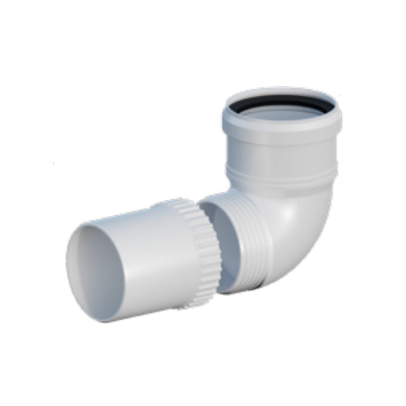 Ricom SING Kolano redukcyjne skręcane 87° PP 60/80 1006080BS Ricom SING Kolano redukcyjne skręcane 87° PP 60/80 1006080BS