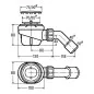 Syfon do brodzika Viega Domoplex 52 mm 703257