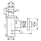 Syfon mosiężny umywalkowy QUADRO 5/4" chrom FERRO S280 Syfon mosiężny umywalkowy QUADRO 5/4" chrom FERRO S280