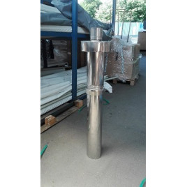 Zakończenie pionowe 60/100 nierdzewne Spiroflex SX-TDNV60/100ZPN