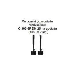 Wsporniki do montażu rozdzielacza na podłożu WOMIX (2 szt.)