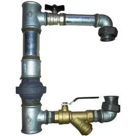 Zestaw obiegowy C.O. 1" pionowy KDR/1/PION obejście pompowe DN25