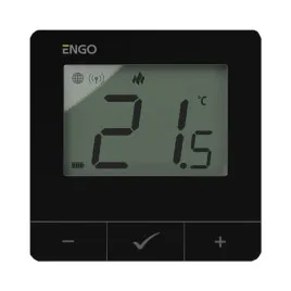 Bezprzewodowy regulator temperatury Wi-Fi ENGO E20i-B czarny