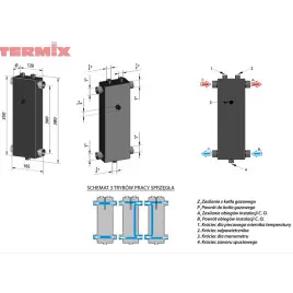 Sprzęgło hydrauliczne SP 40u czarny mat SP40U