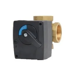 Zawór 3-drogowy 1" MIX M 3-25 kv 12 z siłownikiem MP 10 WOMIX