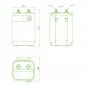 Podgrzewacz elektryczny podumywalkowy 5L 1,5kW Compact GCU 0515 M02 RC TESY