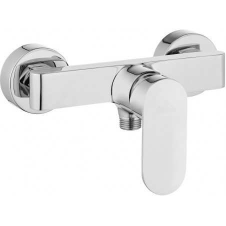Bateria wannowa ścienna Deante Alpinia chrom