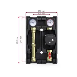 Grupa pompowa Defro DGP-25/180/02 EcoFlow Energy Plus DN25