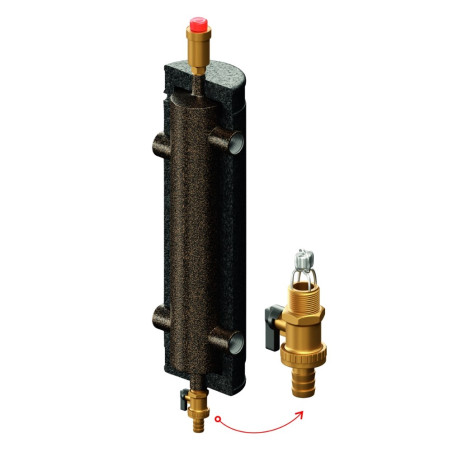 Sprzęgło hydrauliczne SHE-OC 225 kW 2,5" DN65 Elterm 402225