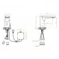 Bateria umywalkowa bezdotykowa Laveo Plato BLY_024R chrom