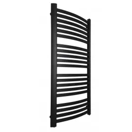 Grzejnik łazienkowy ALATUS GŁP 670x1150mm 667W czarny mat