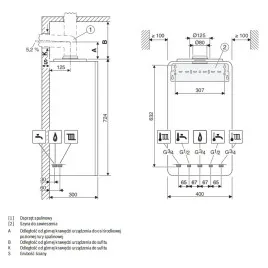Kocioł gazowy Bosch Cerapur GC2200W 20/25C dwufunkcyjny