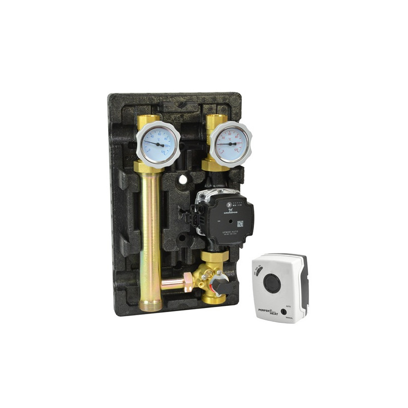 Grupa pompowa DN25 Perfexim PHA-1005/G/S Grundfos z siłownikiem Grupa pompowa DN25 Perfexim PHA-1005/G/S Grundfos z siłownikiem