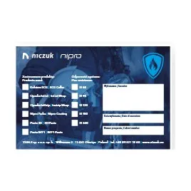 Tabliczka przeciwpożarowa NICZUK Nipro NTFP