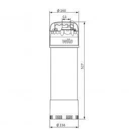 Pompa zatapialna Wilo-Extract FIRST 303 EM/A 230V