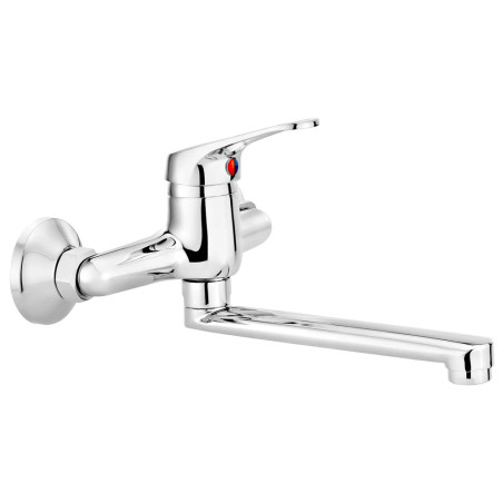 Bateria umywalkowa ścienna Deante LOBO BYU 050M 223 mm