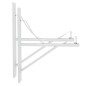 Regulowany wspornik do bojlera L450 stalowy komplet WDD