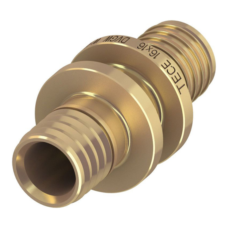 Złączka prosta TECEflex 20 (18) x 20 (18) mm mosiądz standardowy TECE 766020 Złączka prosta TECEflex 20 (18) x 20 (18) mm mosiądz standardowy TECE 766020