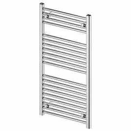 Grzejnik łazienkowy Aura Bow ZEHNDER 1217 x 494 mm chrom