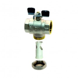 Zawór Kulowy z Filtrem 3/4" WOMIX EASYFLUX
